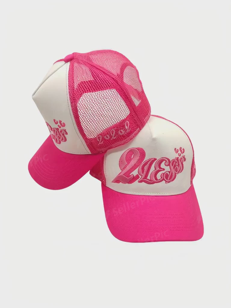 Pink Mesh Cap V2